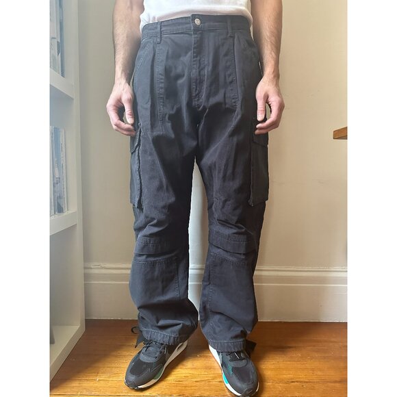 Moschino Jeans - Black Cargo Pants - unisex pants - Picture 1 of 7